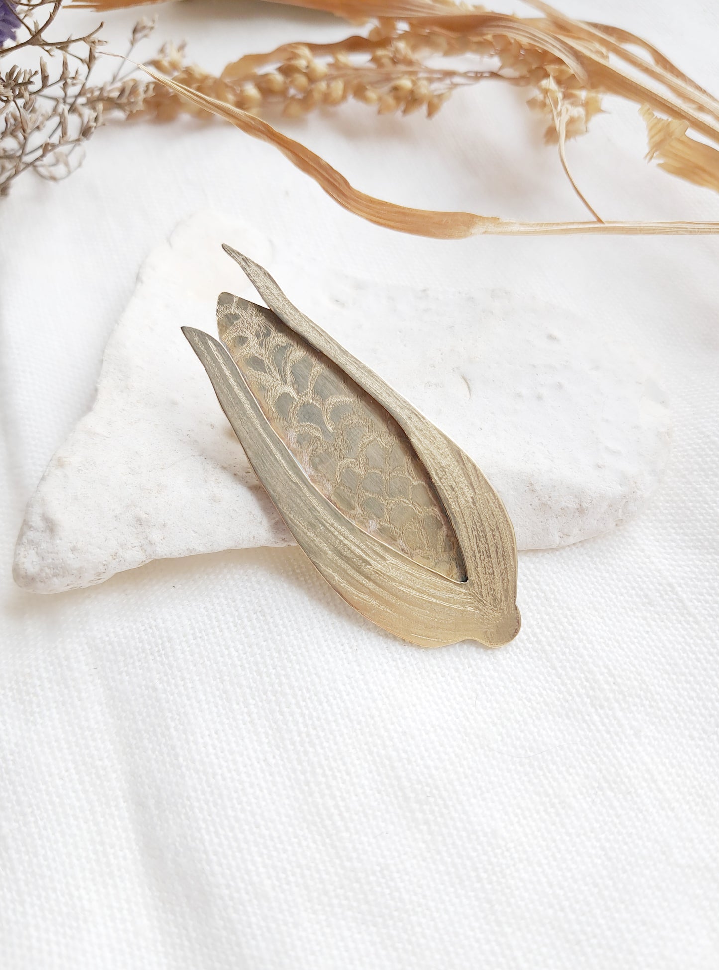 Pin's épis de maïs en laiton