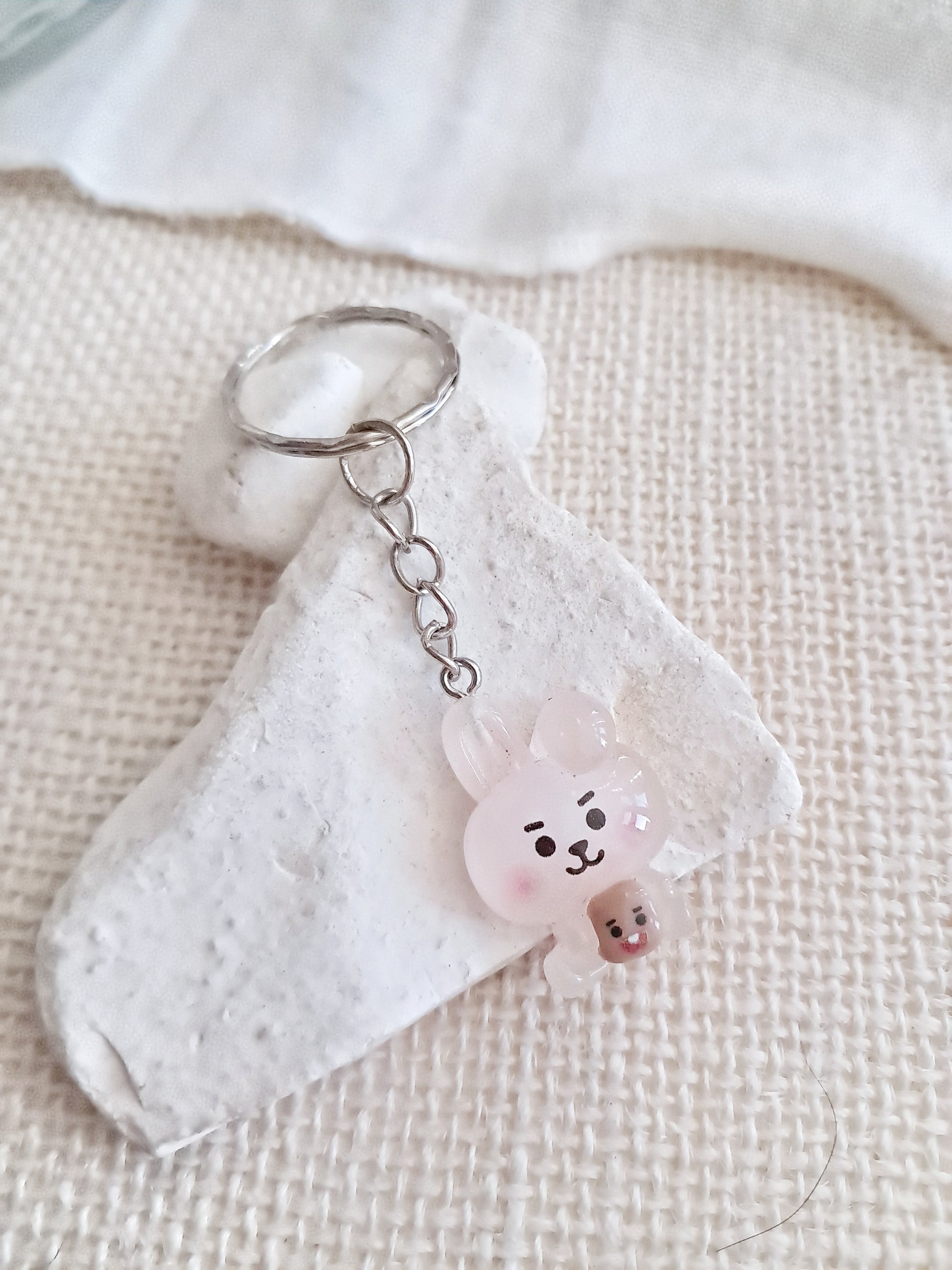 Porte-clés BT21 BTS Cooky et Shooky