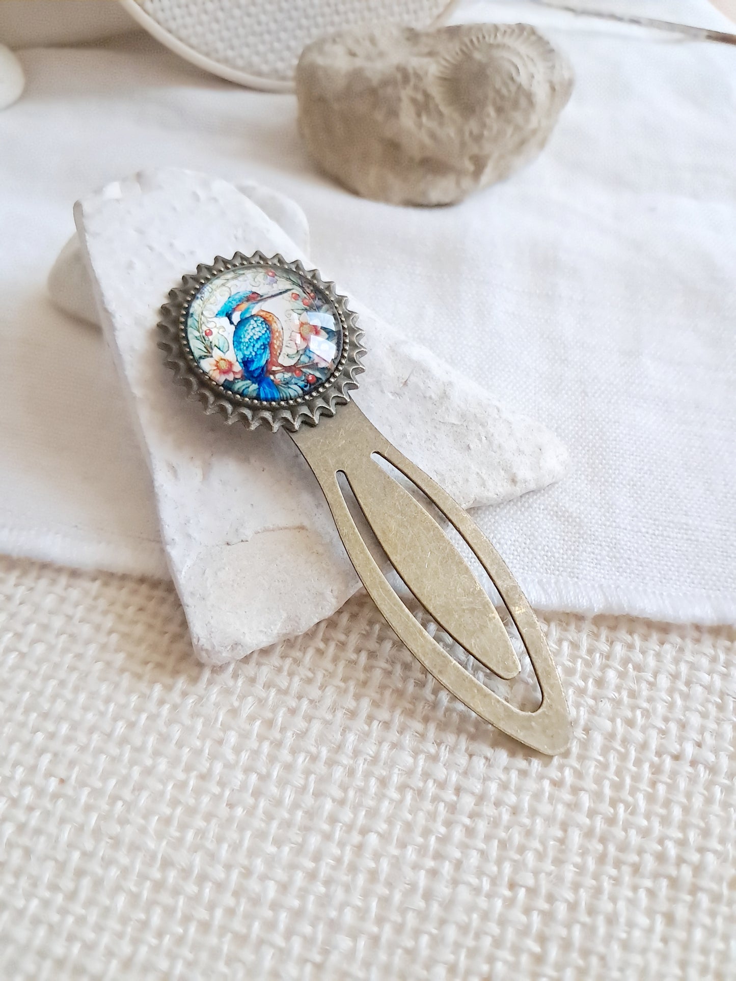 Marque-pages Martin pêcheur