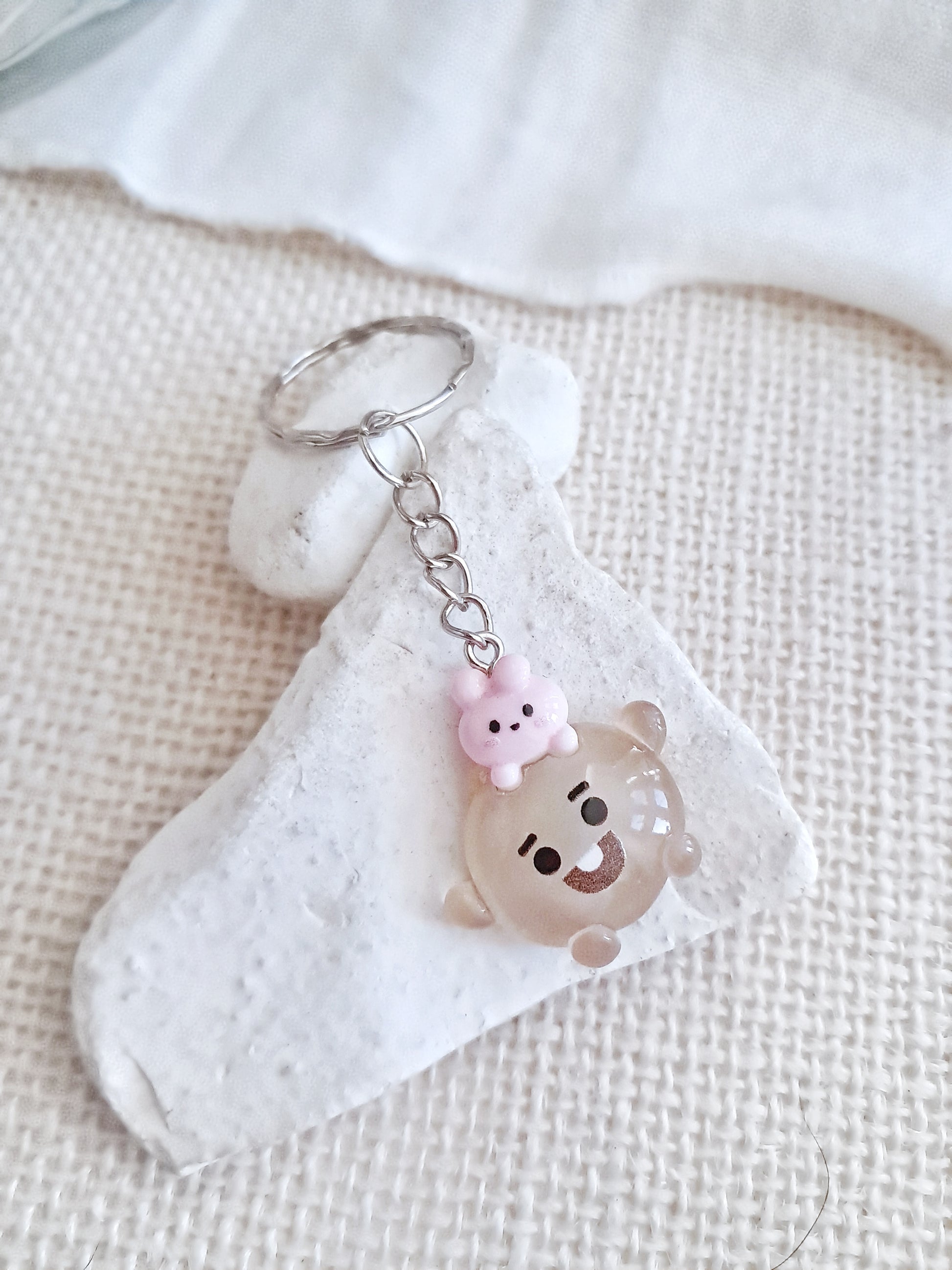 Porte-clés BT21 BTS Shooky et Cooky
