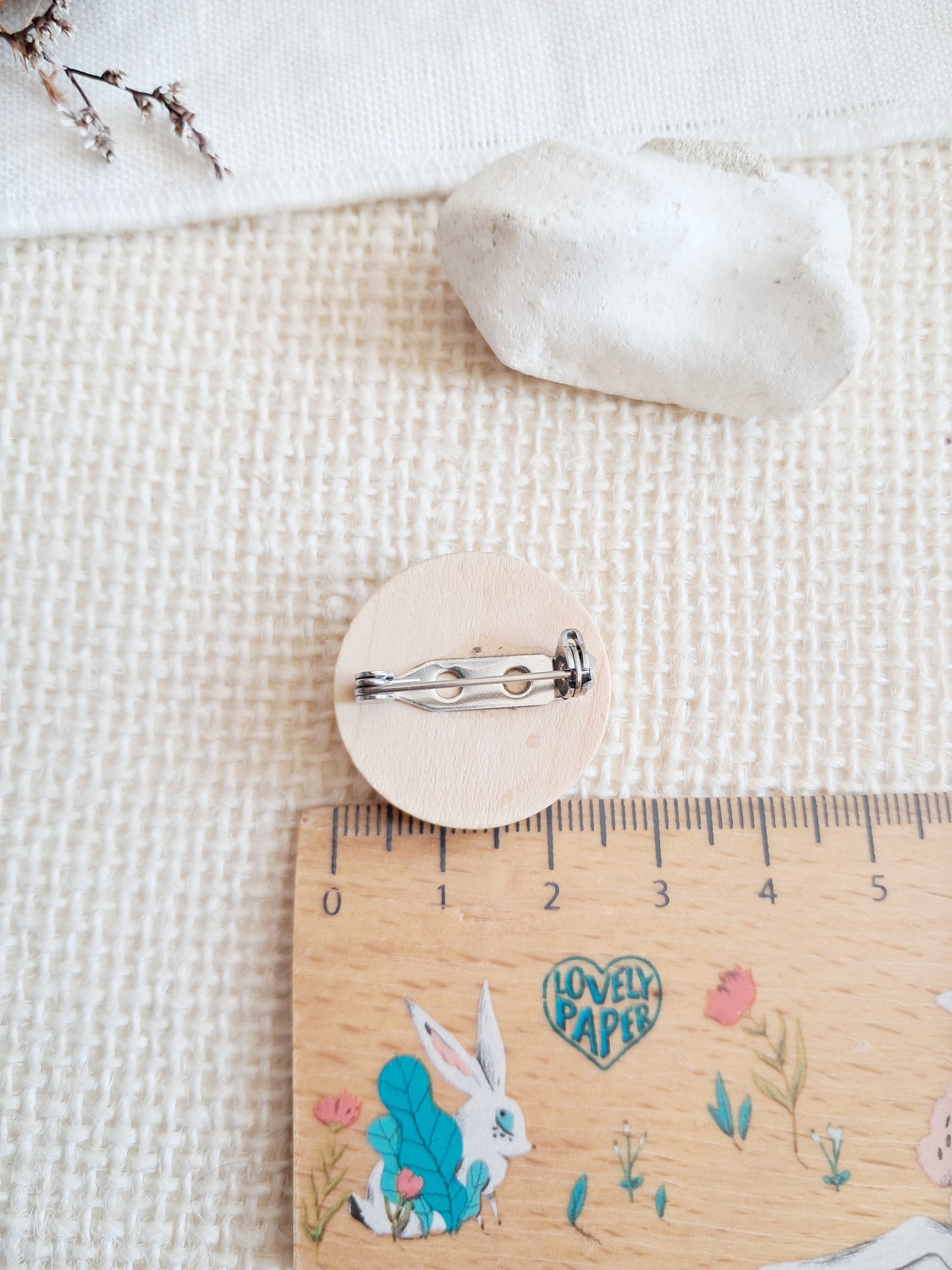 Broche cabochon Snoopy