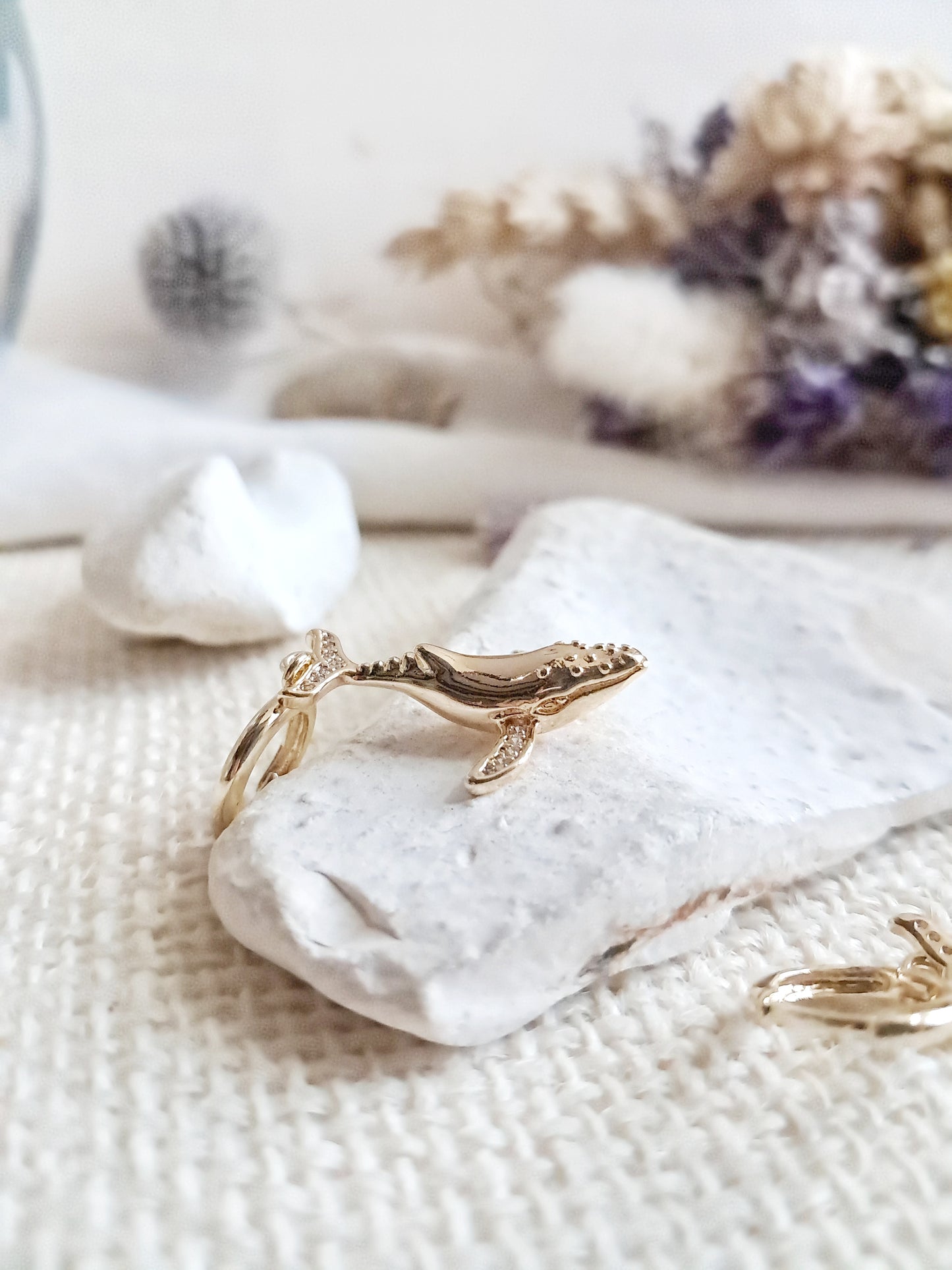 Boucles d'oreilles créoles baleines