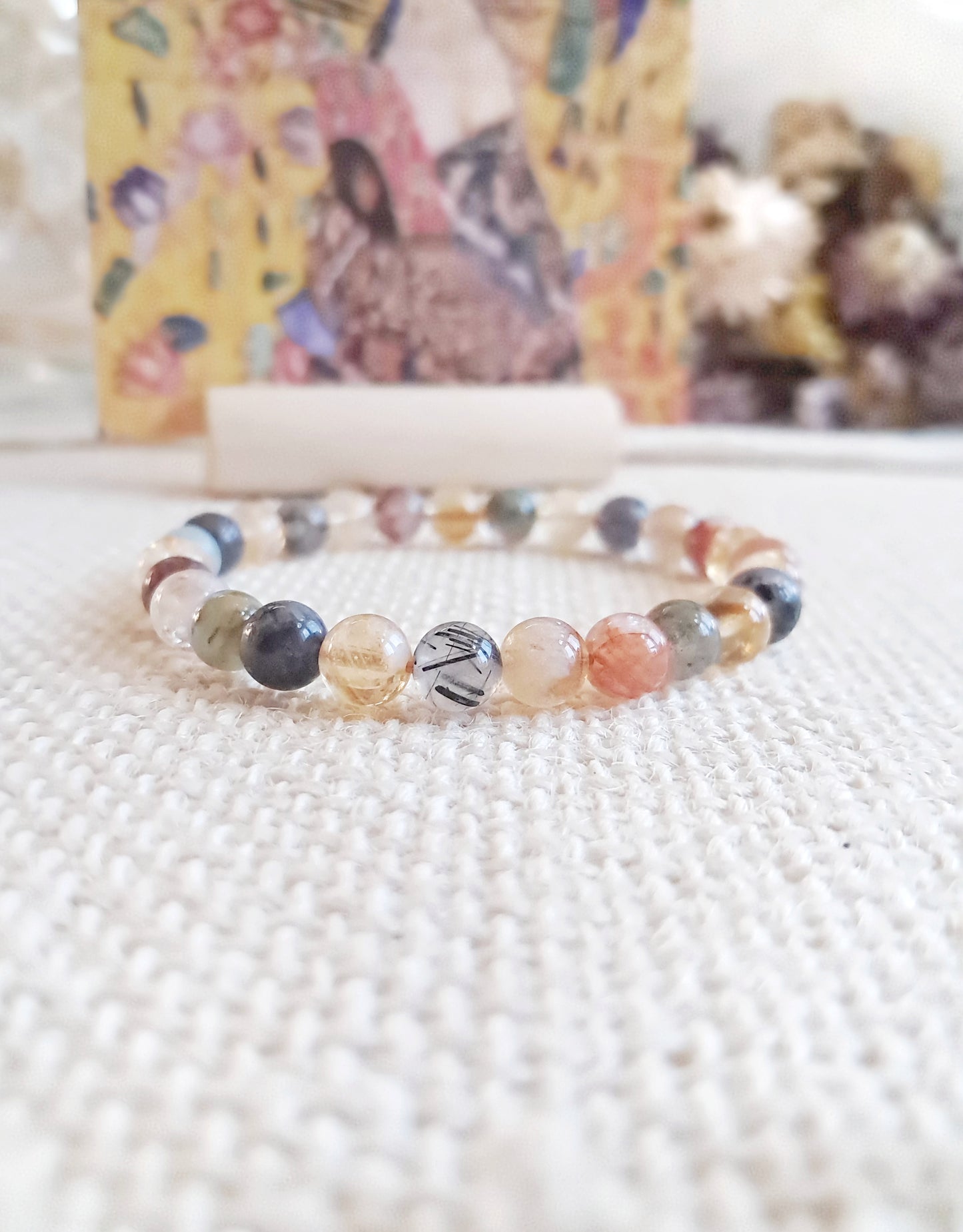 Bracelet "La dame à l'éventail" de Gustave Klimt