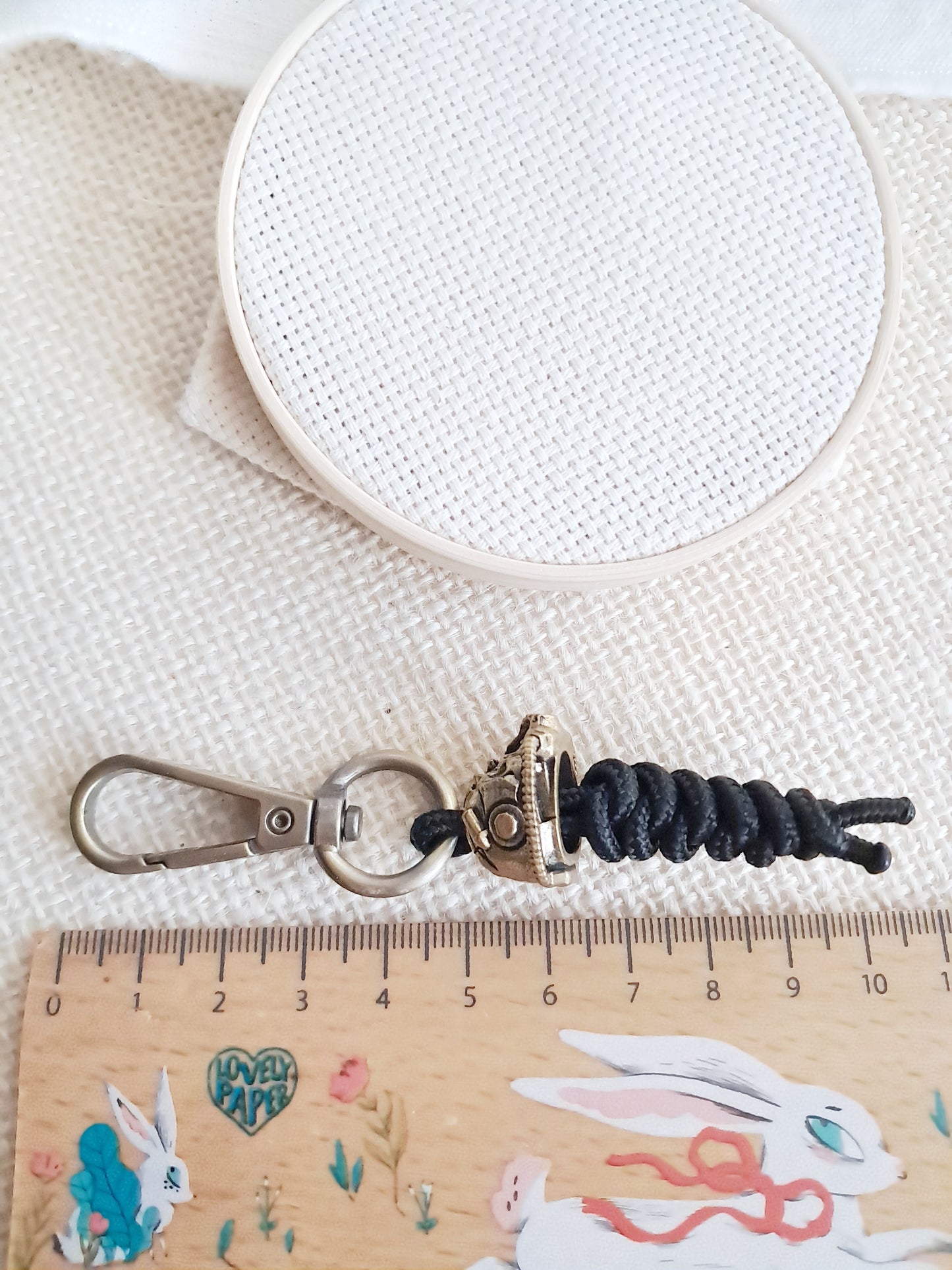 Porte-clés casque armure assistée T-60 Fallout en laiton
