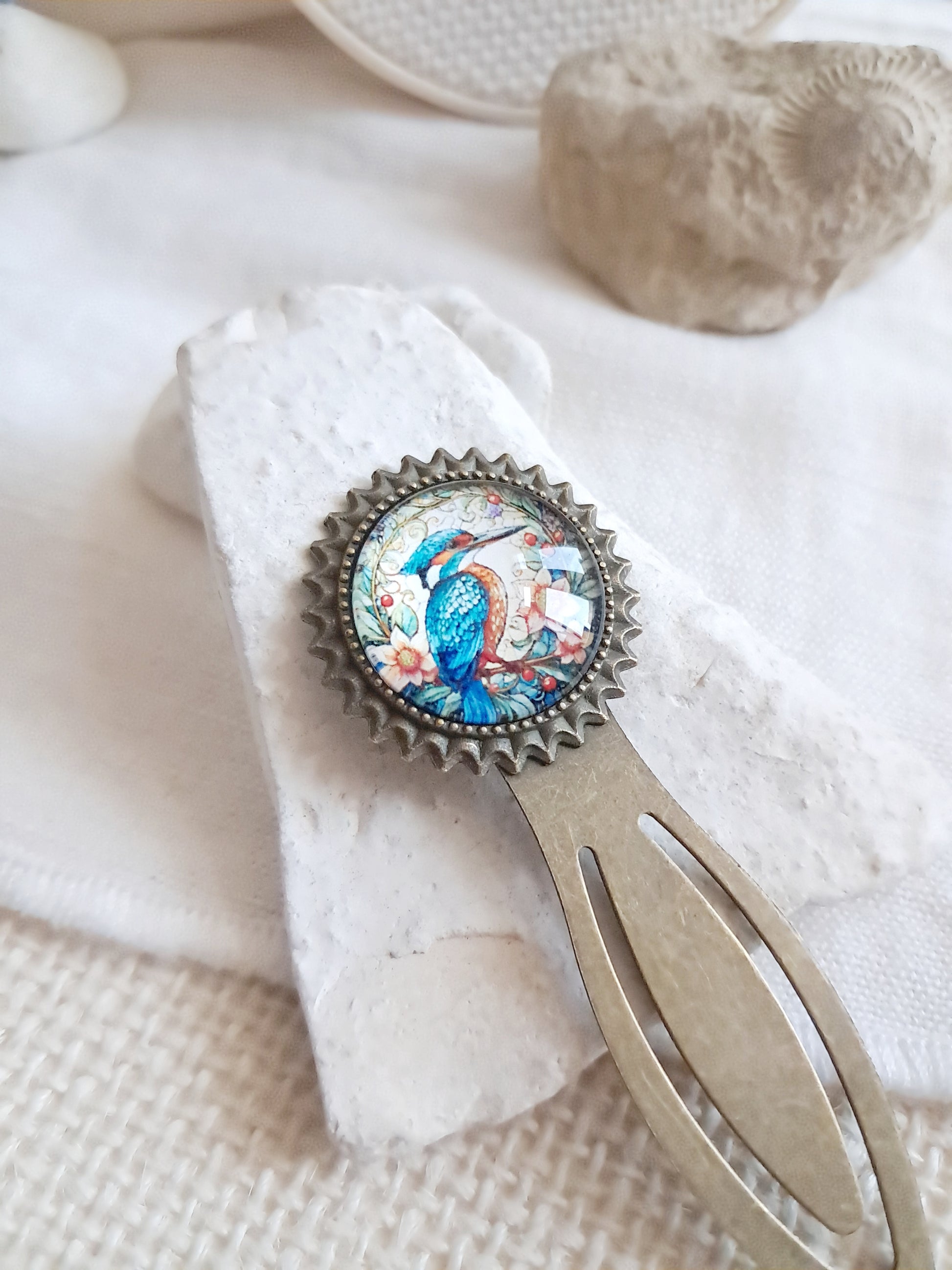 Marque-pages Martin pêcheur