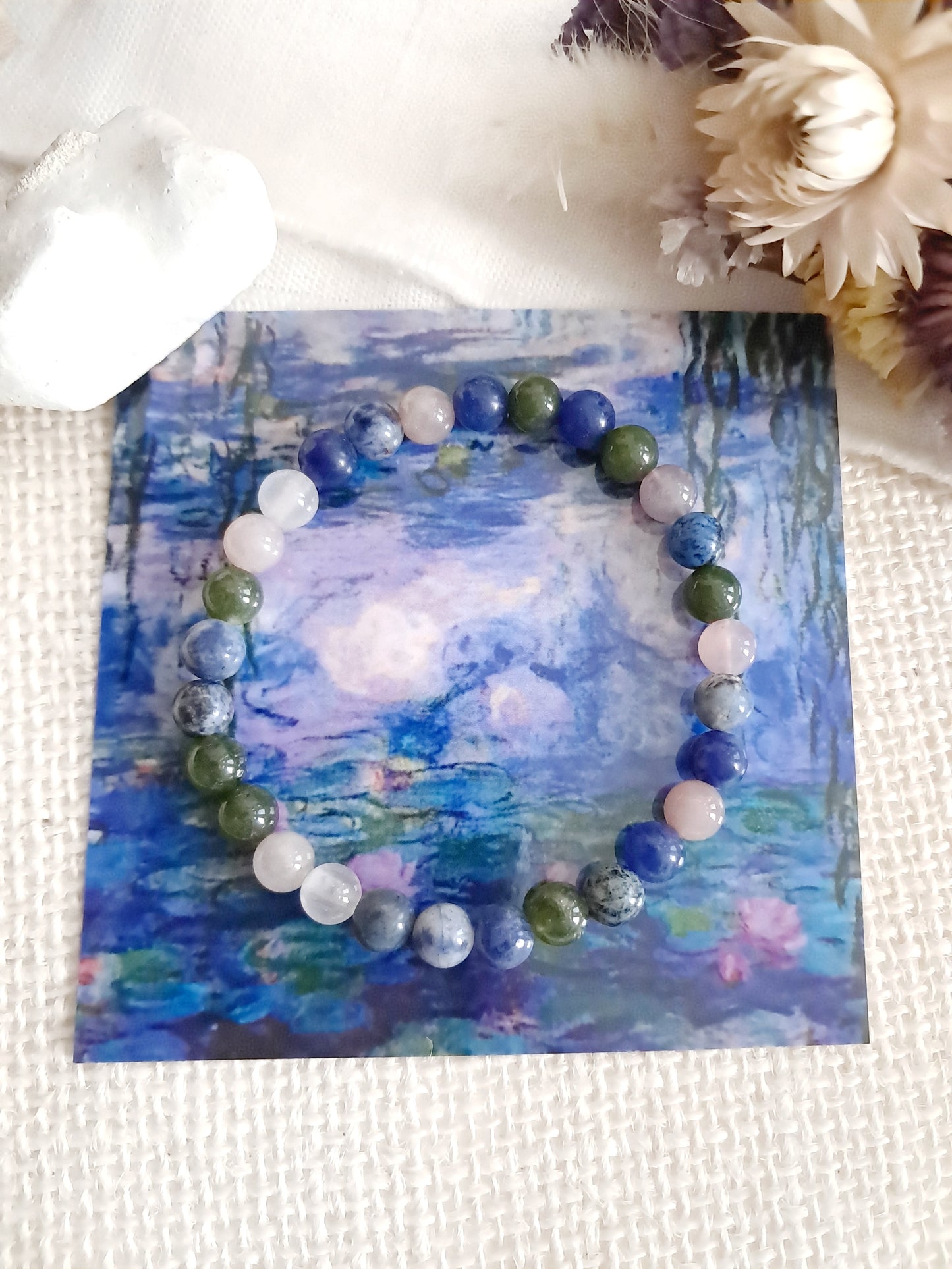 Bracelet les nymphéas de Claude Monet