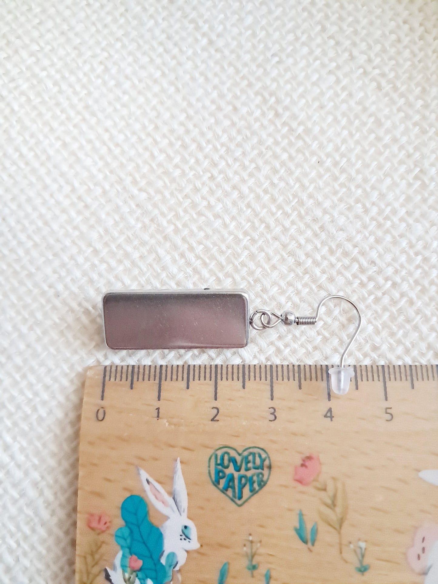 Boucles d'oreilles La Dame à l'hermine de Léonard de Vinci