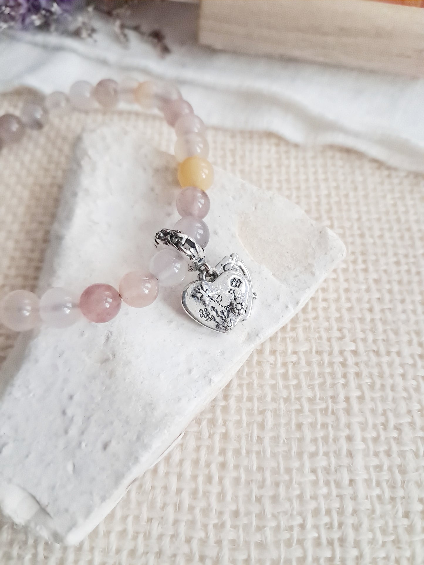 Bracelet Winnie l'ourson avec sa breloque en argent 925