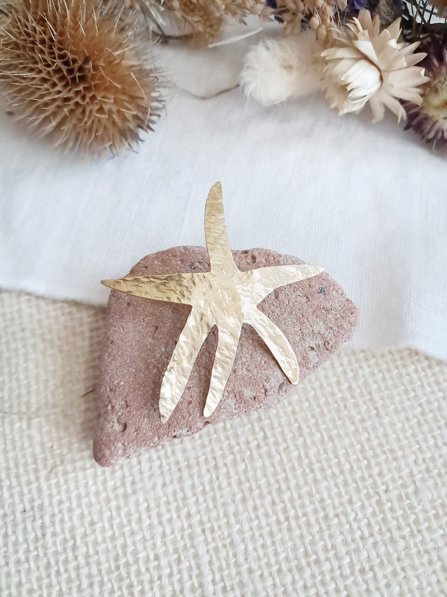 Pin's étoile de mer inspirée de Matisse
