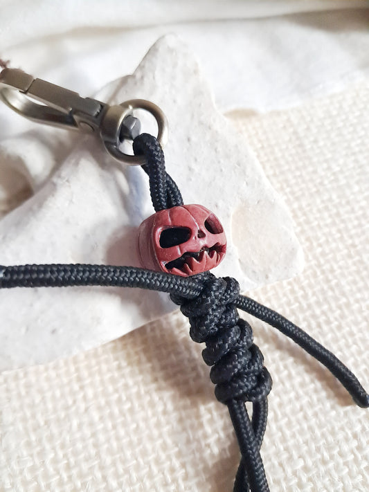 Porte-clés Jack O'lantern en laiton