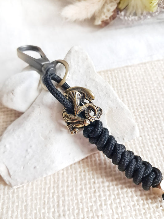 Porte-clés Alien Xénomorphe en laiton