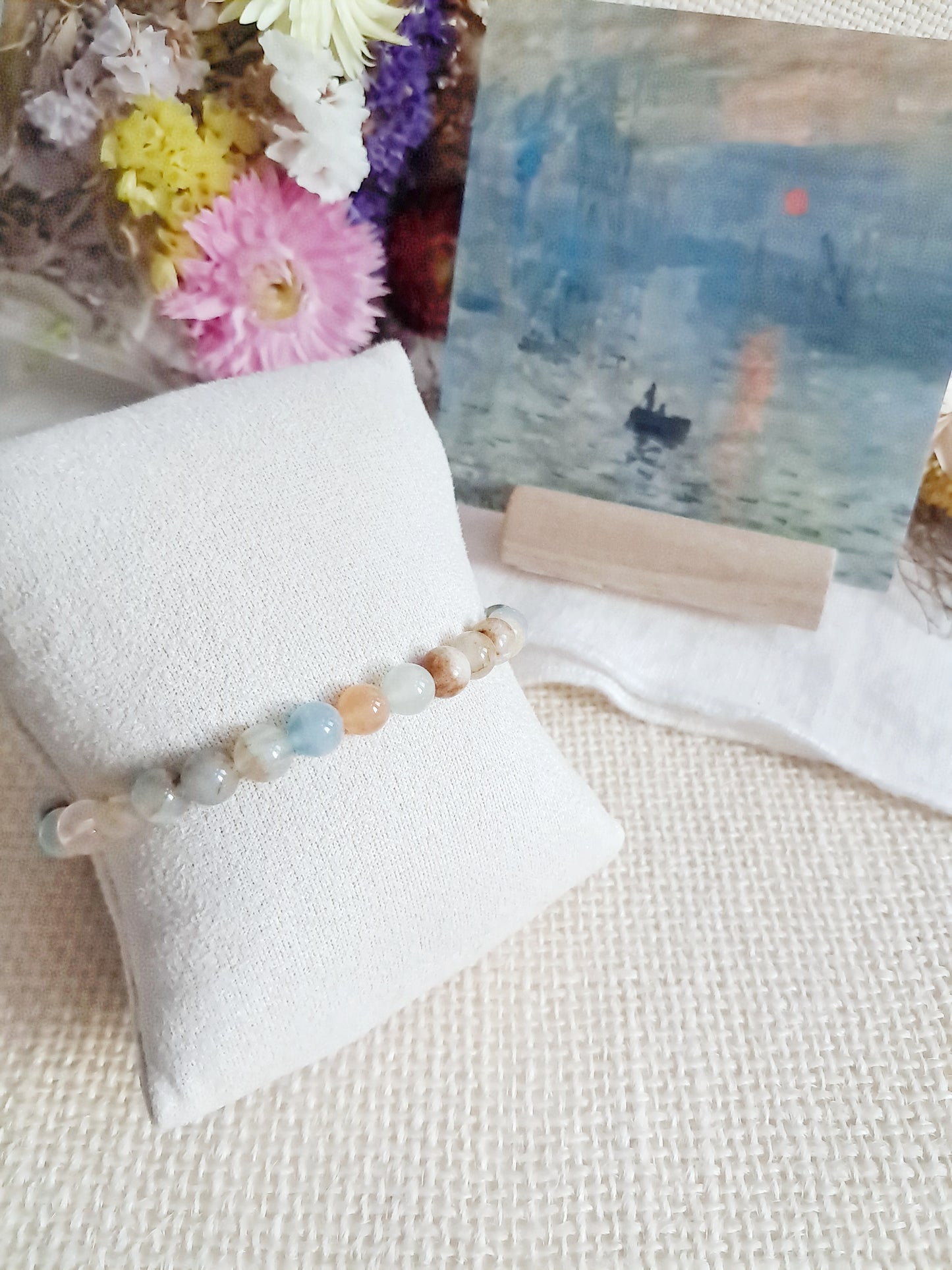 Bracelet "Impression soleil levant" de Claude Monet