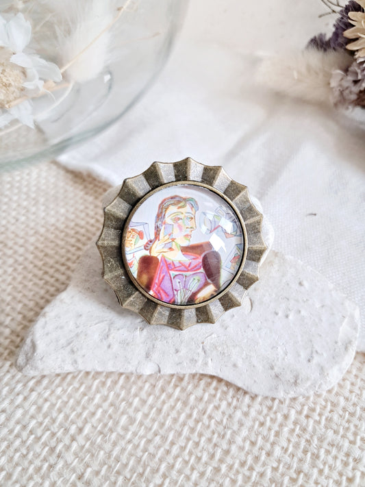 Broche Picasso portrait de Dora Maar