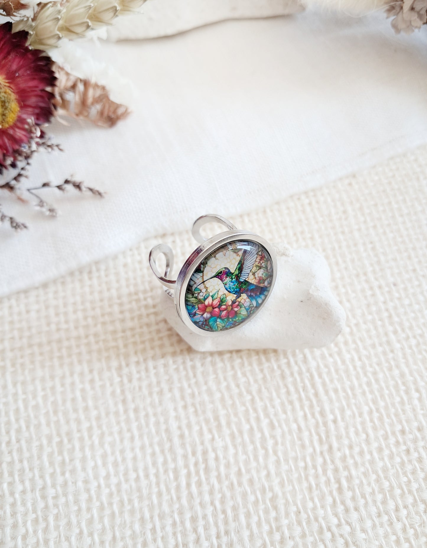 Bague colibri