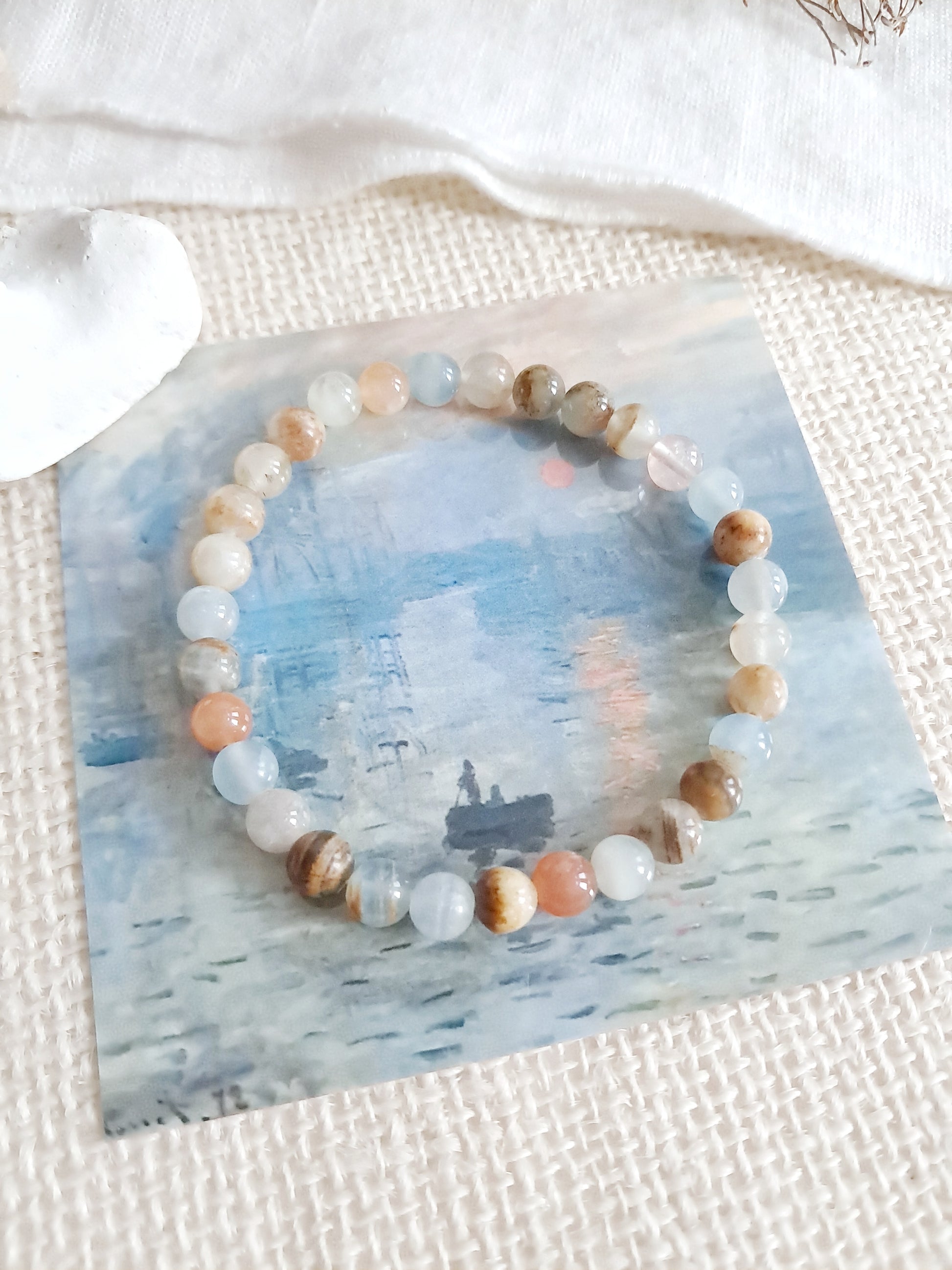 Bracelet "Impression soleil levant" de Claude Monet