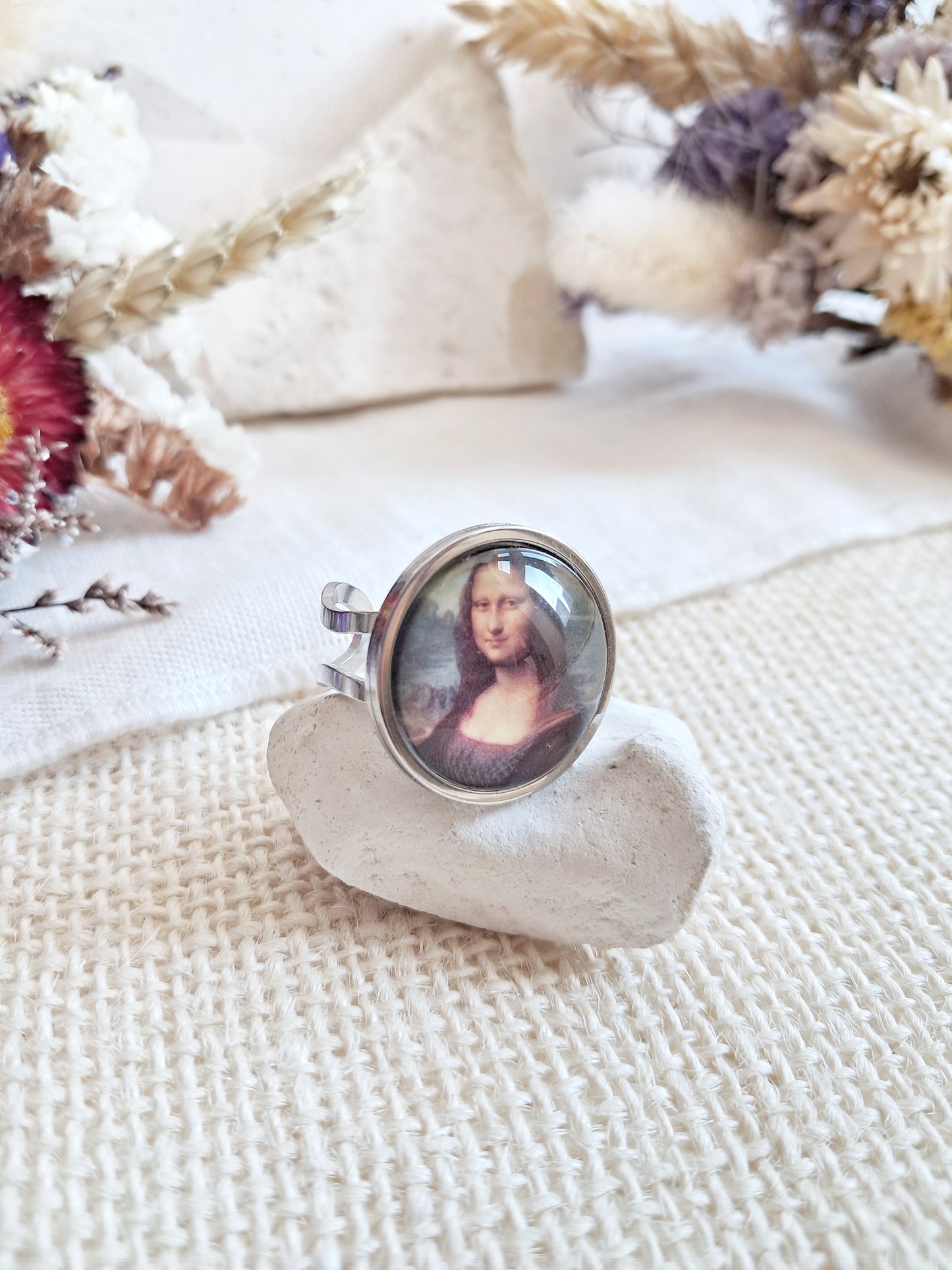 Bague La Joconde de Léonard de Vinci