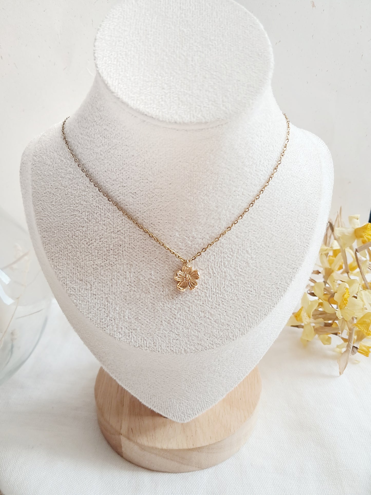 Collier fleur de cerisier